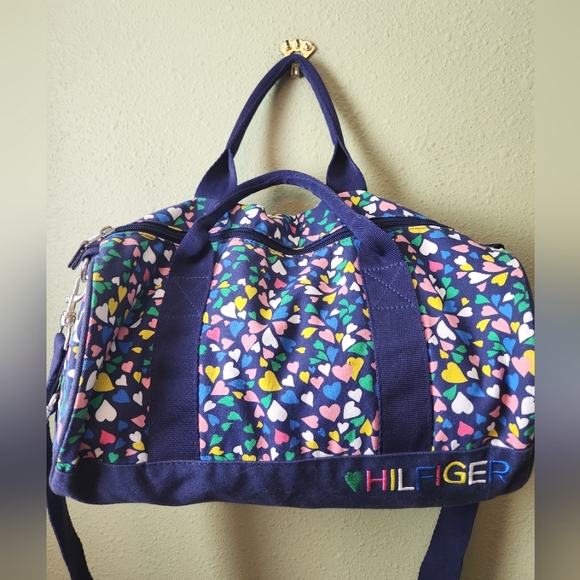 Tommy Hilfiger Other - Tommy Hilfiger Girls Small Heart Duffle Bag